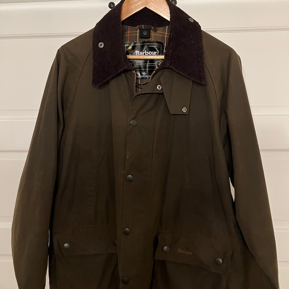 Barely Worn Barbour Classic Bedale Wax Jacket